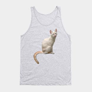 Flame Point Cat Blep Tank Top